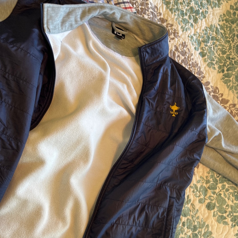 FootJoy Navy and Gray Performance Jacket